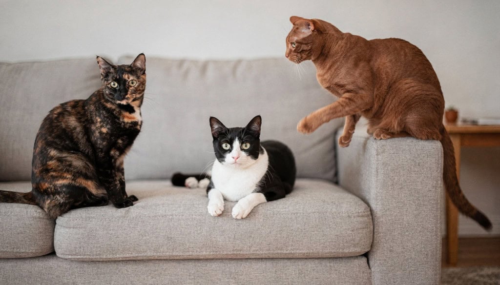A cor do pelo do gato pode indicar se ele é mais bravo ou carinhoso