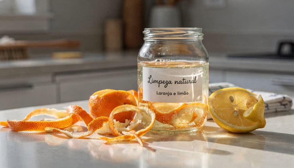 Estudos mostram por que cascas de frutas nas limpeza funcionam tão bem