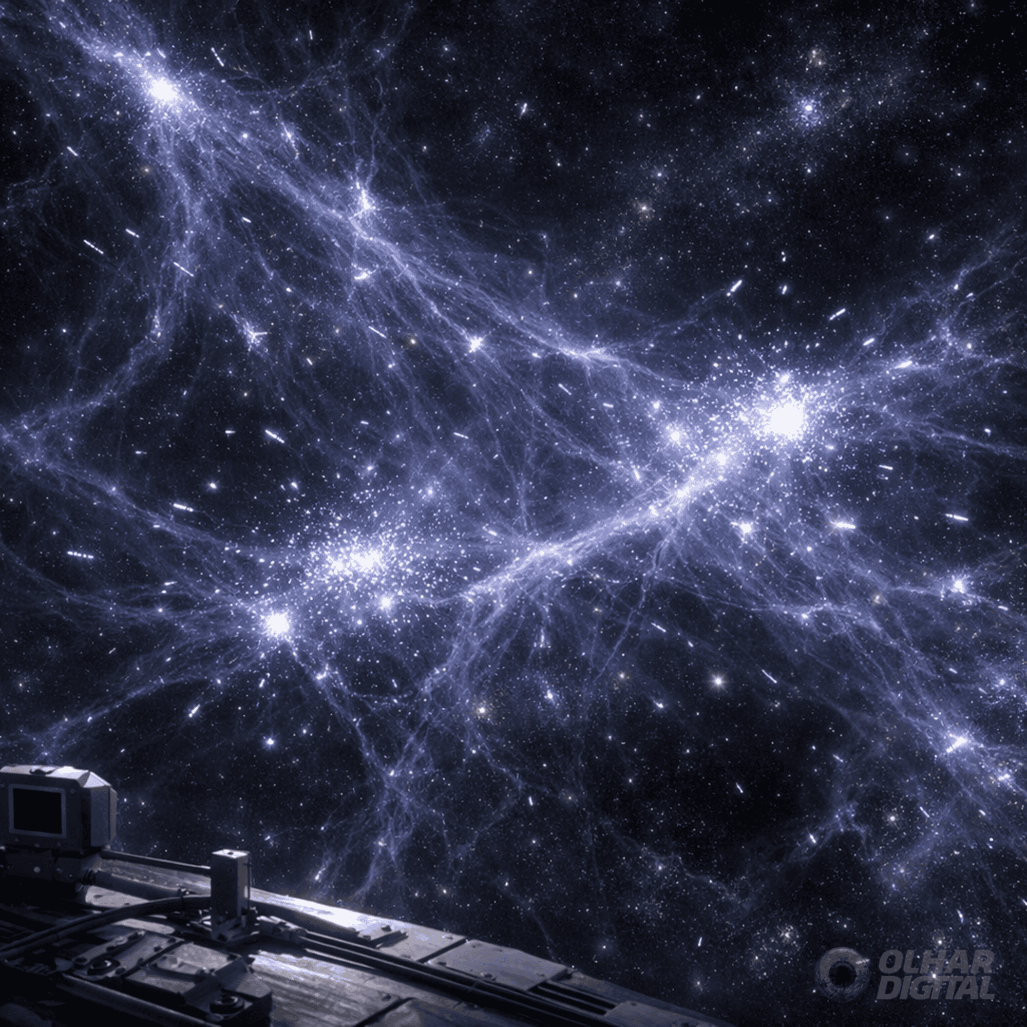 Matéria escura e neutrinos talvez interajam entre si — e isso é fundamental