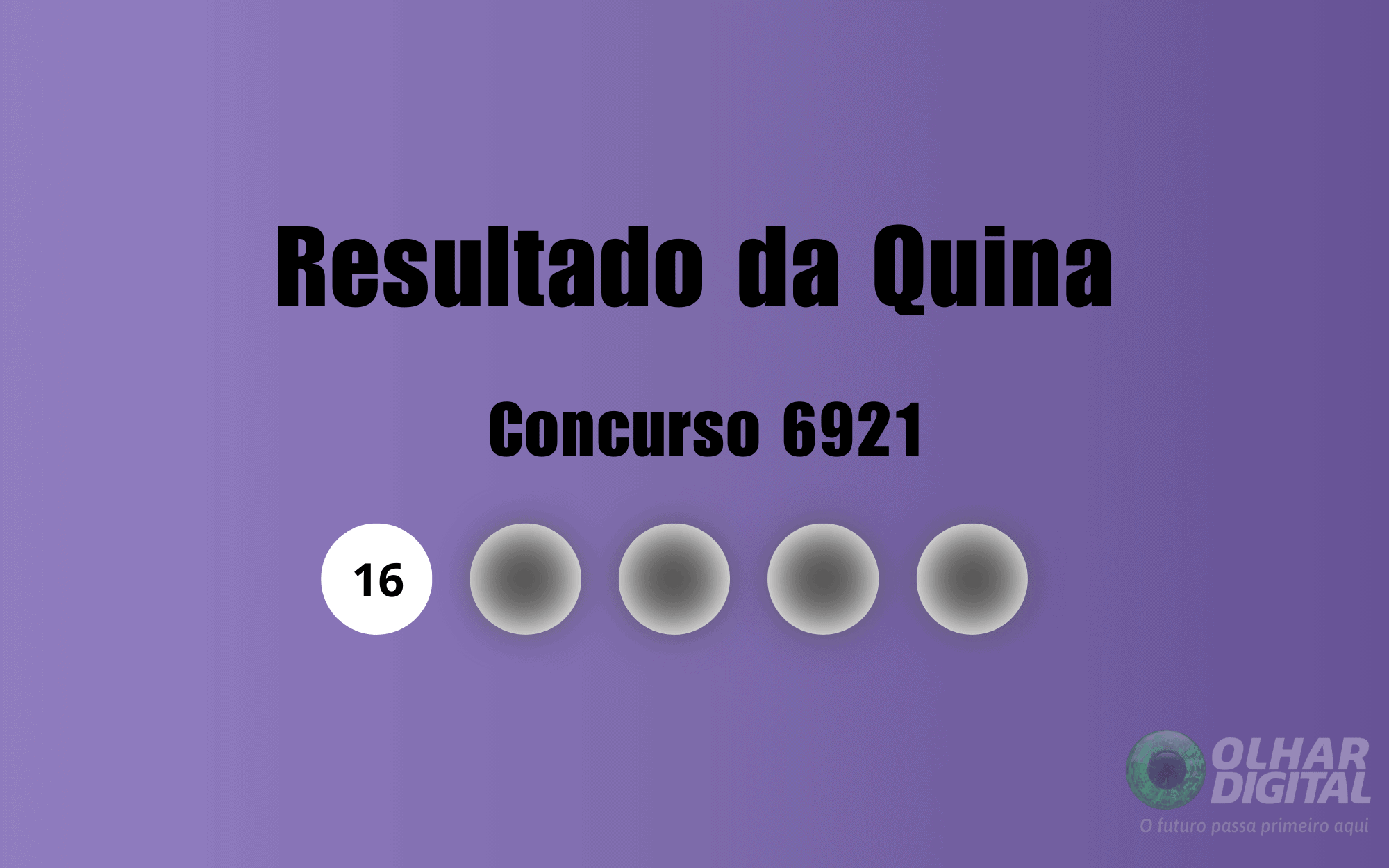 Resultado da Quina de hoje: veja números e ganhadores do concurso 6922 (quinta, 08/01)