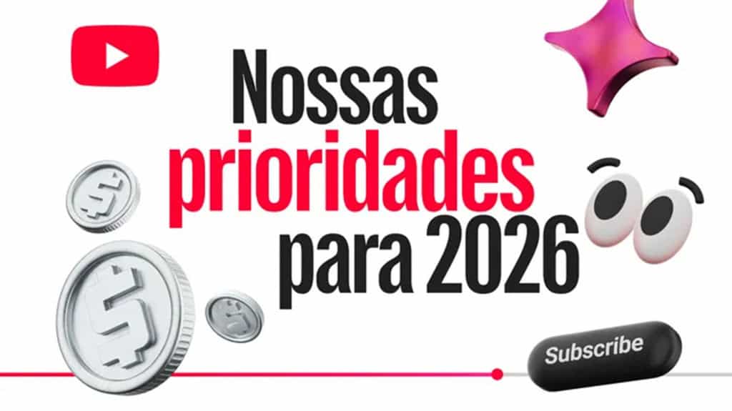 Shorts artificiais e combater deepfakes: IA é prioridade do YouTube em 2026 O CEO do YouTube, Nela Mohan, divulga anualmente uma carta detalhando as prioridades da plataforma para cada ano. Na carta divulgada nesta quarta-feira (21), a inteligência artificial aparece como um dos pilares de 2026. O executivo deu detalhes sobre uma nova fase de integração da IA à criação de conteúdo, com impacto direto no Shorts e no combate aos abusos da própria tecnologia. Shorts artificiais e combater deepfakes: IA é prioridade do YouTube em 2026