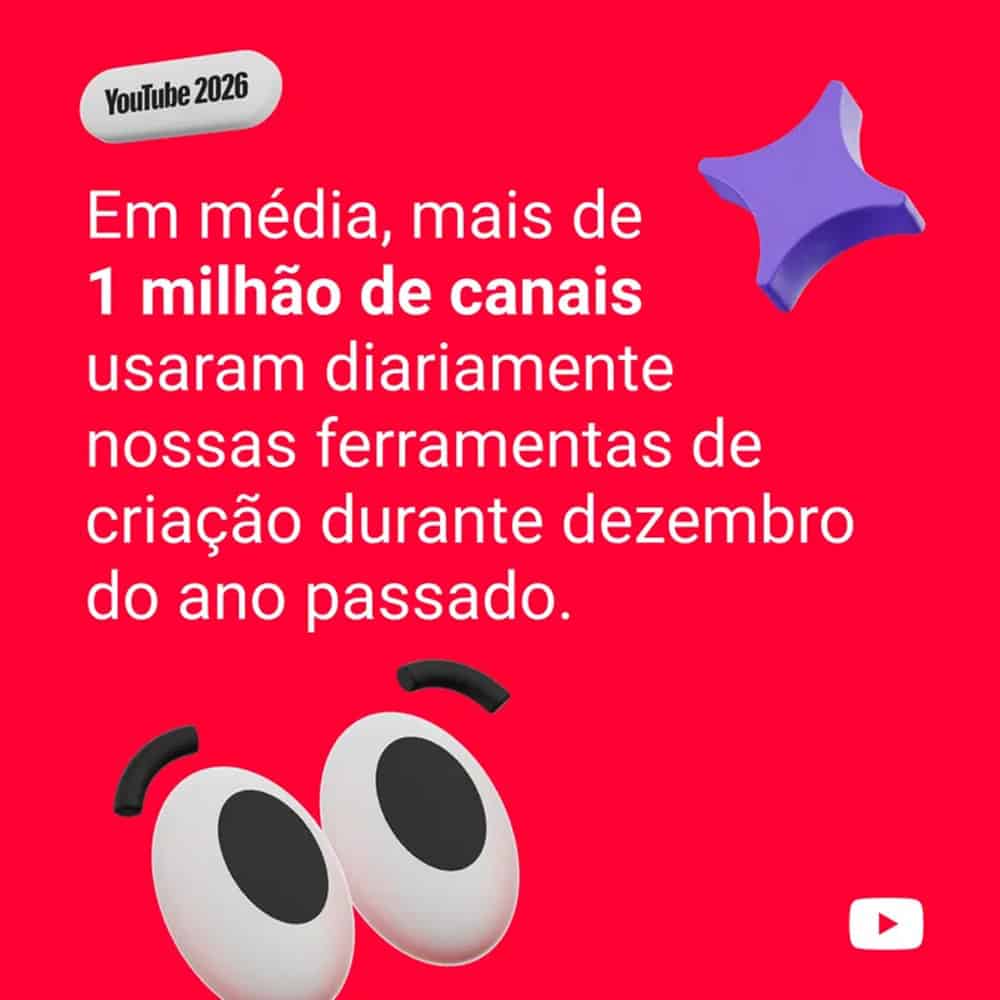 Shorts artificiais e combater deepfakes: IA é prioridade do YouTube em 2026 O CEO do YouTube, Nela Mohan, divulga anualmente uma carta detalhando as prioridades da plataforma para cada ano. Na carta divulgada nesta quarta-feira (21), a inteligência artificial aparece como um dos pilares de 2026. O executivo deu detalhes sobre uma nova fase de integração da IA à criação de conteúdo, com impacto direto no Shorts e no combate aos abusos da própria tecnologia. Shorts artificiais e combater deepfakes: IA é prioridade do YouTube em 2026