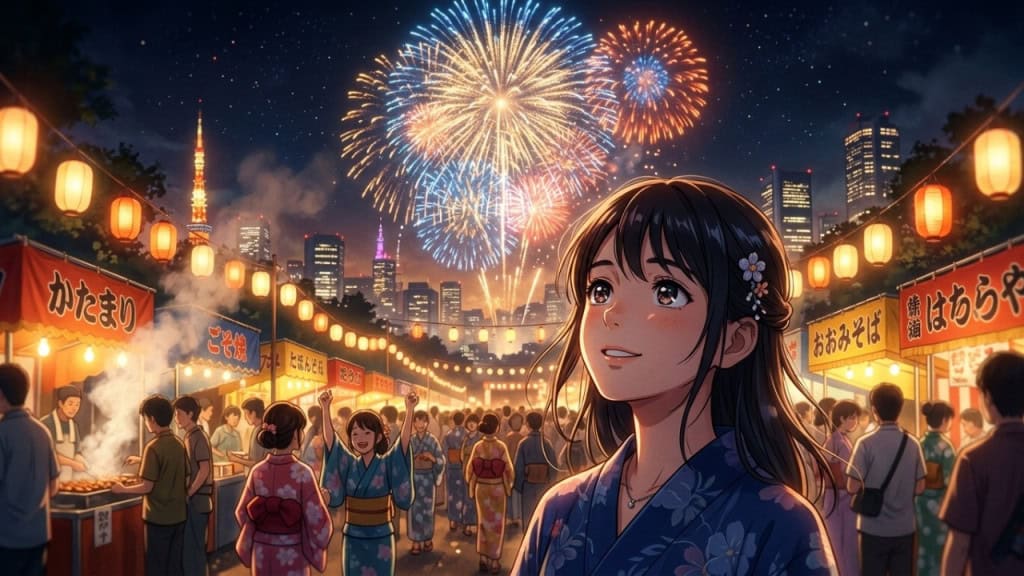 Trailer do anime ‘You, Fireworks, and Our Promise’ promete se tornar um dos animes de romance mais calorosos de todos