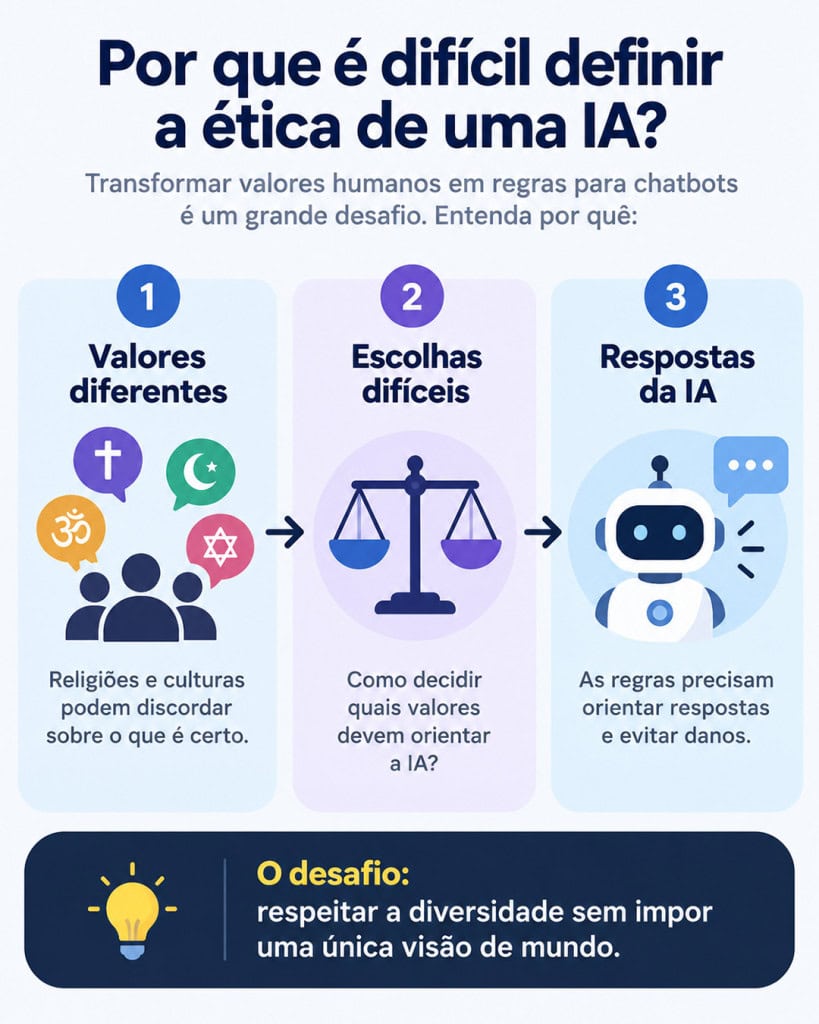 Conciliar diferentes valores culturais e religiosos é um desafio para empresas que buscam estabelecer regras éticas e evitar respostas prejudiciais.