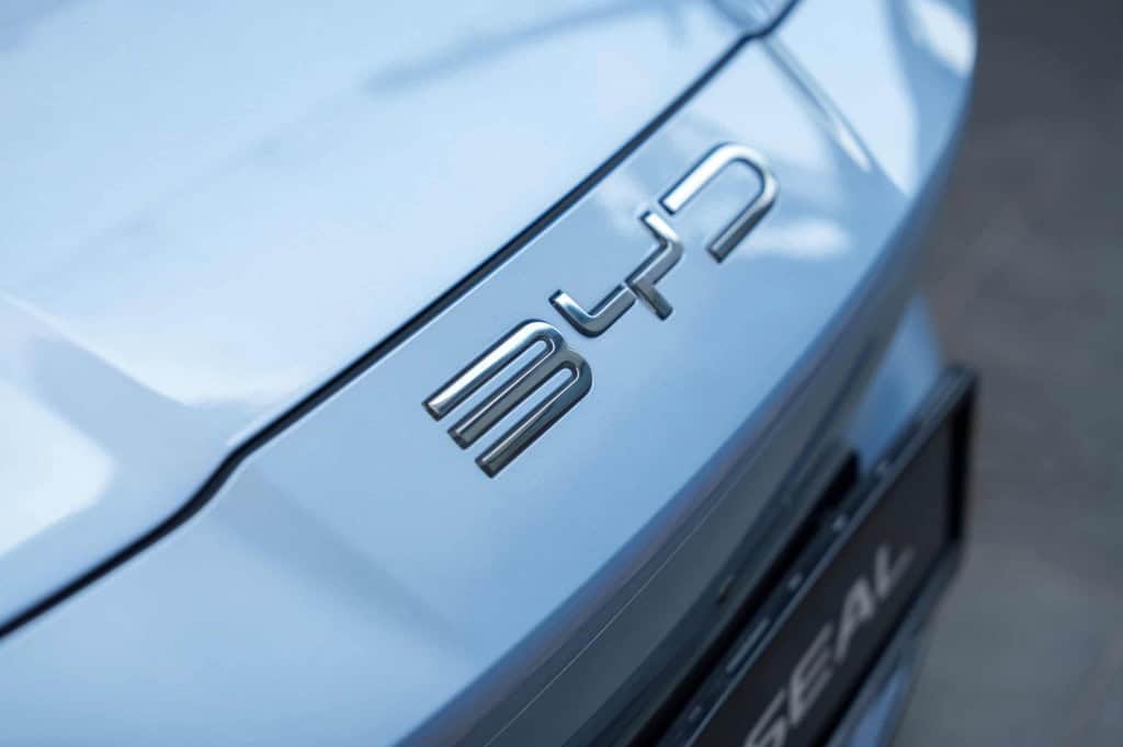 Logo da BYD