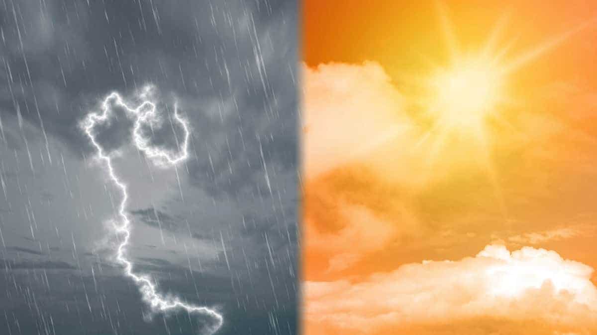 Frente fria esfria o Sul enquanto Teresina bate 40 °C