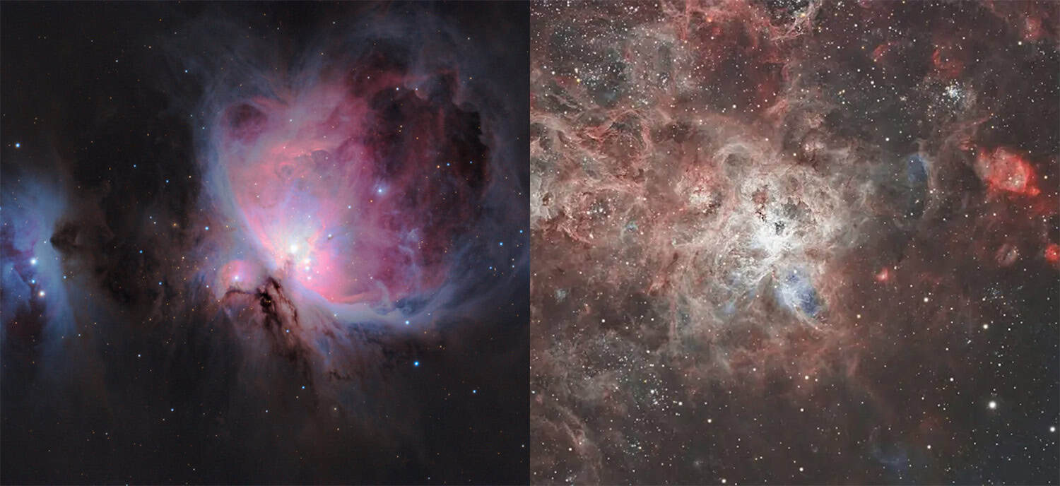 Em destaque: Nebulosas de Órion e da Tarântula nas Imagens Astronômicas da Semana