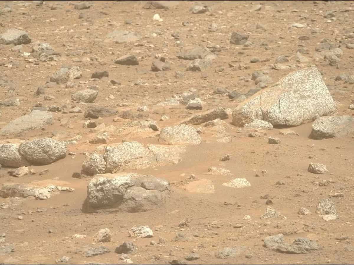 Rover Perseverance identifica rochas raras em Marte