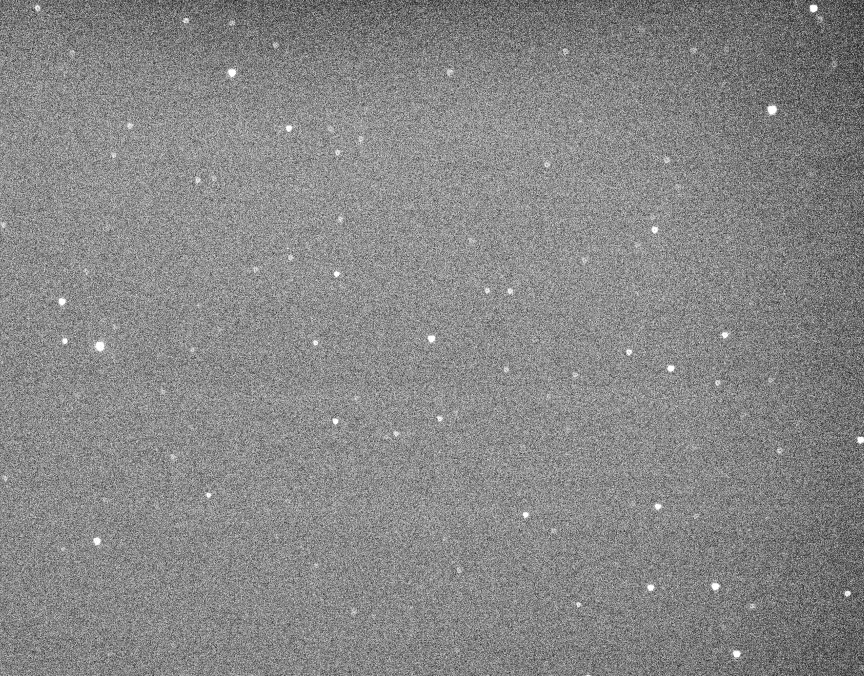 Asteroide 7482 registrado a partir de Campos dos Goytacazes, RJ - Créditos: ROCG / Carlos Henrique e Marçal