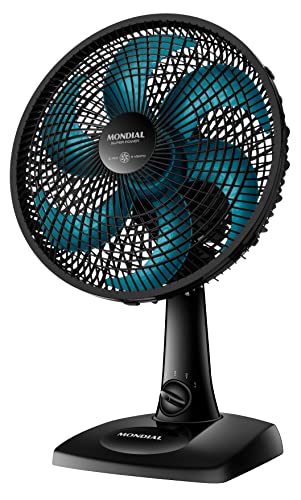 Ventilador de Mesa Mondial 110V, 30cm, 6 pás, Super Power - VSP-30-AP