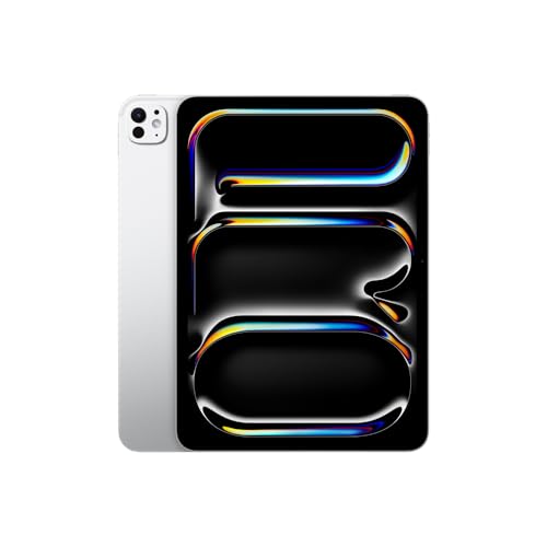 Apple 2024 iPad Pro de 11 polegadas (Wi-Fi, 1 TB, Vidro nano-texture) - Prateado (M4)