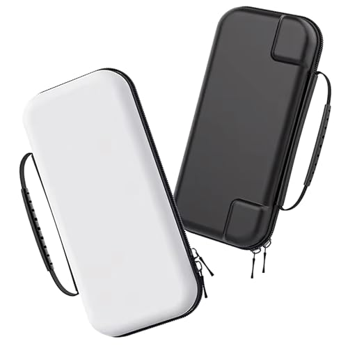 Case Para Nintendo Switch e Switch OLED – Estojo de Transporte Premium | Capa Protetora Resistente com 6 Compartimentos | Bolsa Espaçosa Para Viagens | Proteção Completa Para Jogos e Acessórios