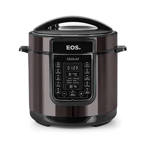 Panela de Pressão Elétrica 6l Eos Multicooker Digital Titanium Epp60dt 220v