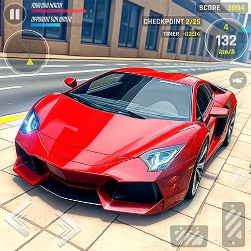 Real Open World Car Driving Simulator Game 3D