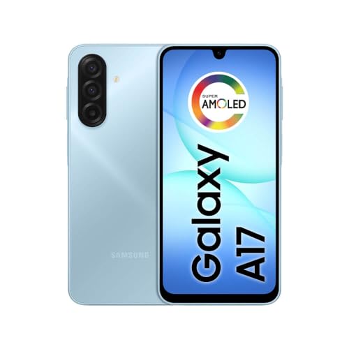 Samsung Celular Galaxy A17 com IA, 256GB, 8GB RAM, Câm de 50MP, Tela de 6.7", NFC, IP54 (Cinza)