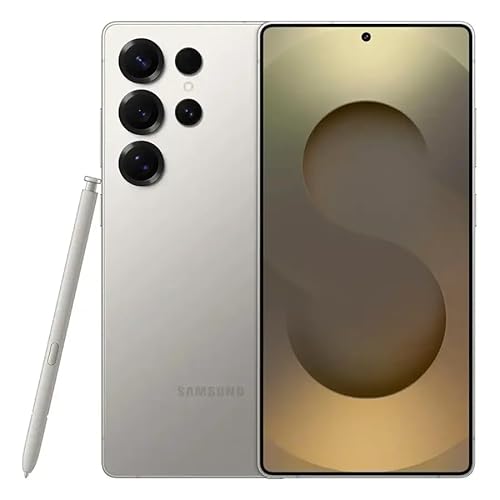 Samsung Galaxy S25 Ultra 5G (cinza titânio, 12 GB de RAM, 512 GB de armazenamento)