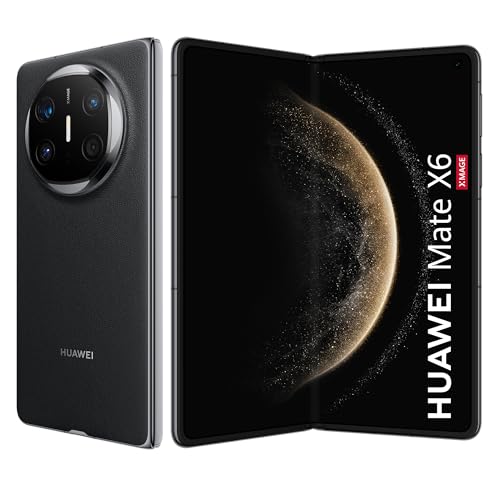 Smartphone, HUAWEI Mate X6, 12GB+512GB, Ultrafino e Durável, Câmera Ultra Chroma, Inovador Multitarefas, Tela HUAWEI X-True, Preto