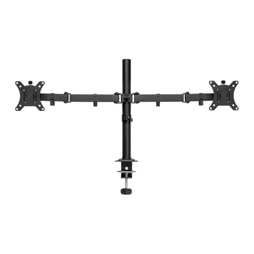 Suporte Articulado Para 2 Monitores Zinnia TMS 180 | 17 Pol. a 32 Pol | Preto | ZNO-TMS180-BL01