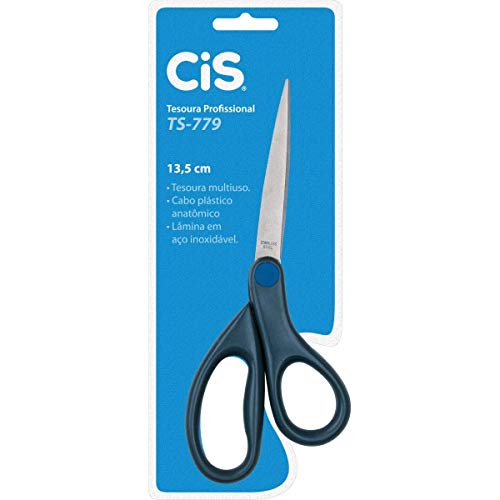 Tesoura Profissional 13.5cm, CiS, TS-779, 240.7700, Cores Sortidos, 1 unidade