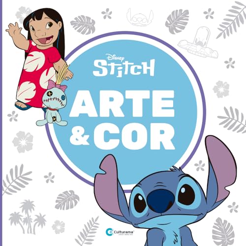 Arte e cor Stitch: Livro para colorir!