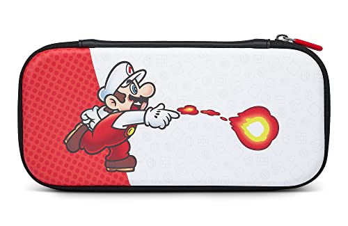 CASE DE PROTEÇÃO SLIM POWER A FIREBALL MARIO PARA NINTENDO SWITCH