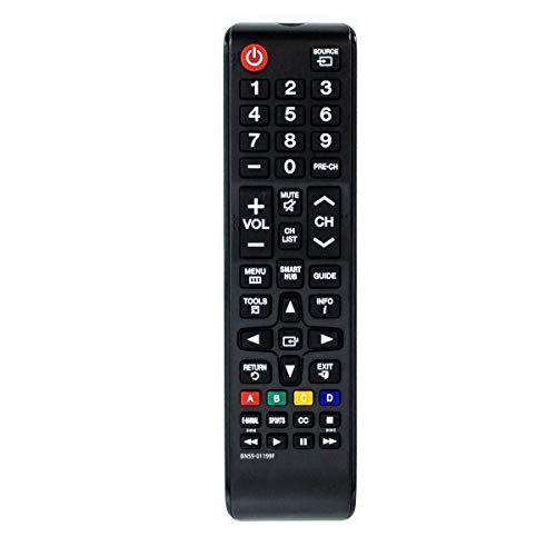 Controle remoto universal para todos os televisores Samsung, substituição para todos os televisores LCD LED HDTV 3D Smart Samsung