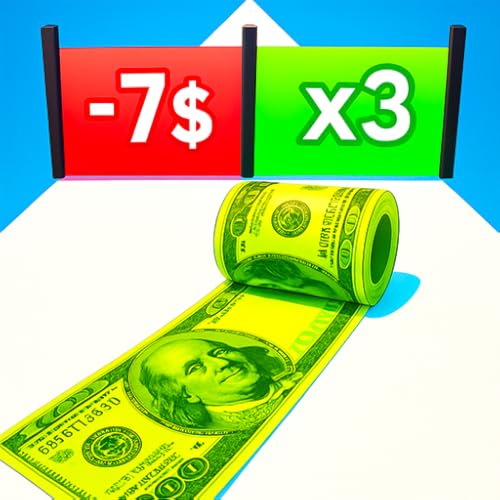 Money Rush Cash Stack Runner: Coin Race Count Master Rich Run Fun Running Game