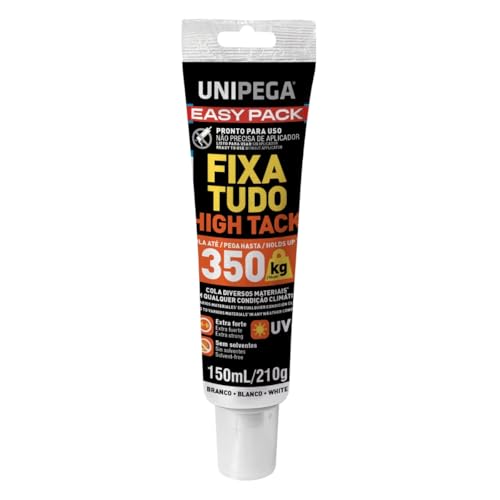Super Cola Agarre Imediato Fixa Tudo Até 350kg High Tack Easy Pro 210g
