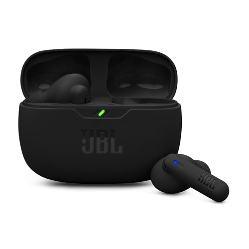 Fone de Ouvido Sem Fio, JBL, Bluetooth, Wave Beam 2, Intra Auricular, Sem Fio, Resistente À Água e Poeira - Preto