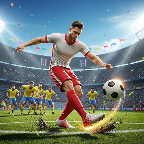 Football Kick Legends: Desafio de Chutes a Gol e Cobranças de Falta em 3D
