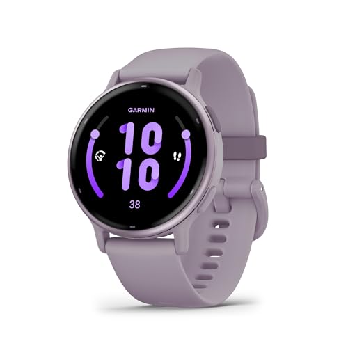 Garmin Relógio Vivoactive 5 Lilás 42mm com Monitor Cardíaco de Pulso e GPS