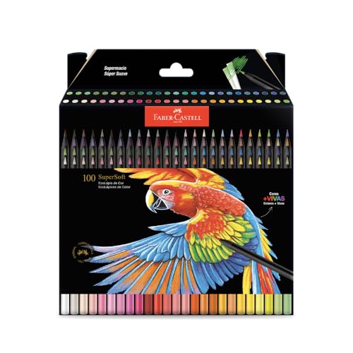 Lápis De Cor, Faber-Castell, Ecolápis Supersoft, 210700, 100 cores