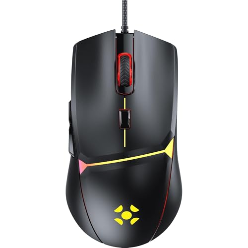 Mouse Gamer CRUSADER RGB 7200DPI Preto Fortrek G