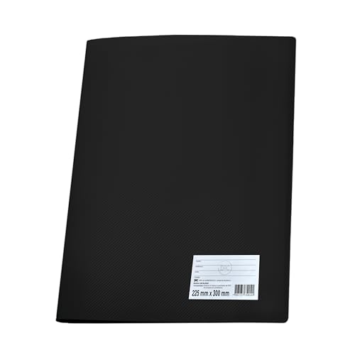 Pasta Catálogo A4 Com 50 Envelopes Finos - All Black