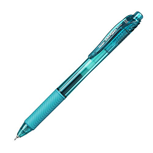Pentel Caneta Gel Energel X 0.5mm Azul Turquesa SM/BLN105-S3