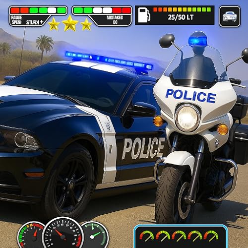 Police Car Crime Chase: Highway Car Pursuit Simulator