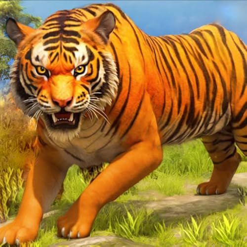 simulador de tigre selvagem : sobrevivência de caça na selva 3D