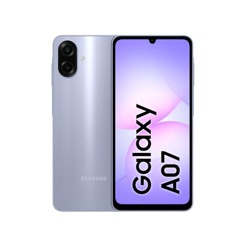 Celular Samsung Galaxy A07 128GB, 4GB, Câm. 50MP, Tela 6.7"- Violeta