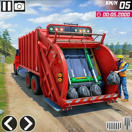 Garbage Truck Simulator: City Trash Cleaner Game