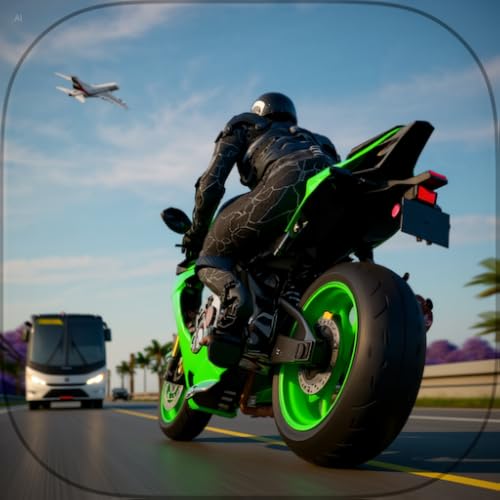 Highway Moto Rider 3D Real Bike Racing Simulator 🏍️