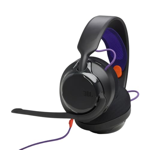 JBL, Fone de Ouvido Com Fio, JBL, Quantum 250, Headset Gamer, Over Ear, Microfone Removível - Preto