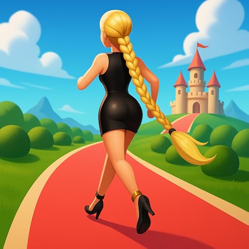 Jogos de Vestir Seja uma Rainha da Moda: Passarela de Meninas correndo pela casa design de roupas para meninas dos sonhos para jogos de vestir para meninas desafio de heróis corrida de roupas de rainh