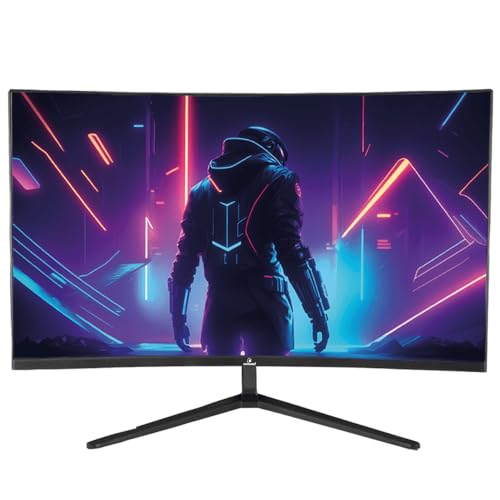 Monitor Concórdia Gamer Curvo C315Q 31,5'',2K, WQHD, 165hz, 1ms, 2 HDMI, DP, Ajuste de Altura e Rotação