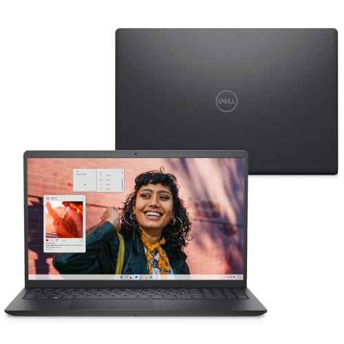 Notebook Dell Inspiron 15.6" Full HD 13ª Gen Intel Core i5 16GB 512GB SSD Linux Preto Carbono I15-I1300-U50P