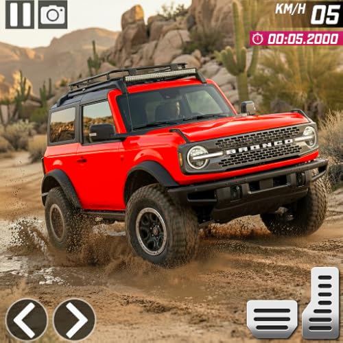 Offroad Jeep Driving Simulator 3D - Ultimate 4x4 Offroad Mountain Driving Games