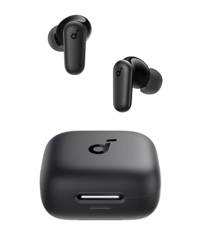 soundcore P30i by Anker, Fones de Ouvido com Cancelamento de Ruído, Graves Poderosos, 45H de Reprodução, Estojo 2-em-1 com Suporte para Celular, IP54, Bluetooth 5.4, Fones Sem Fio