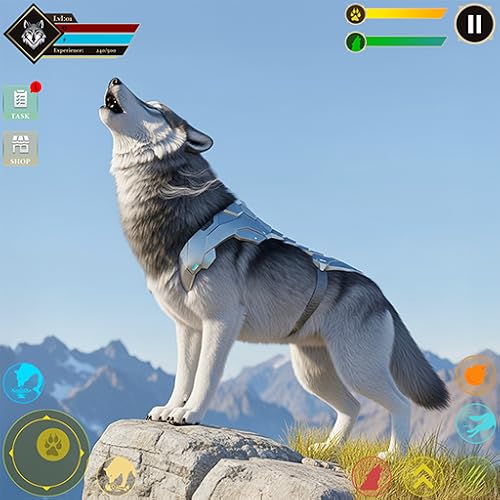 Wild Wolf Attack Simulator - Wolf Animal Clash Games