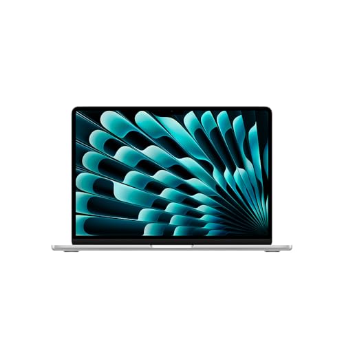 Apple 2025 MacBook Air (de 13 polegadas, Processador M4 da Apple com CPU 10‑core e GPU 8‑core, 16GB Memória unificada, 256 GB) - Prateado