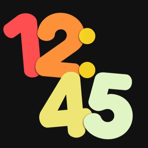 Floating Clock Timer: TV Clock & Stopwatch Wall Screensaver