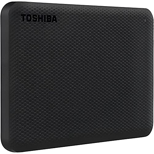 HD Externo Portátil Toshiba 1TB Canvio Advance USB 3.0 Preto - HDTCA10XK3AA